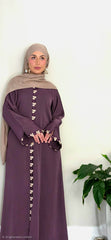 Wisteria Lace Abaya