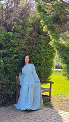 Mistline tiered Dress