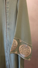 Sage Grace Embroidered Abaya