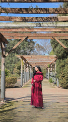 Scarlet Tiered Dress