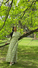 Lime serenity Dress