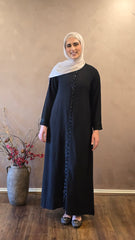 Black Mirage Formal Abaya