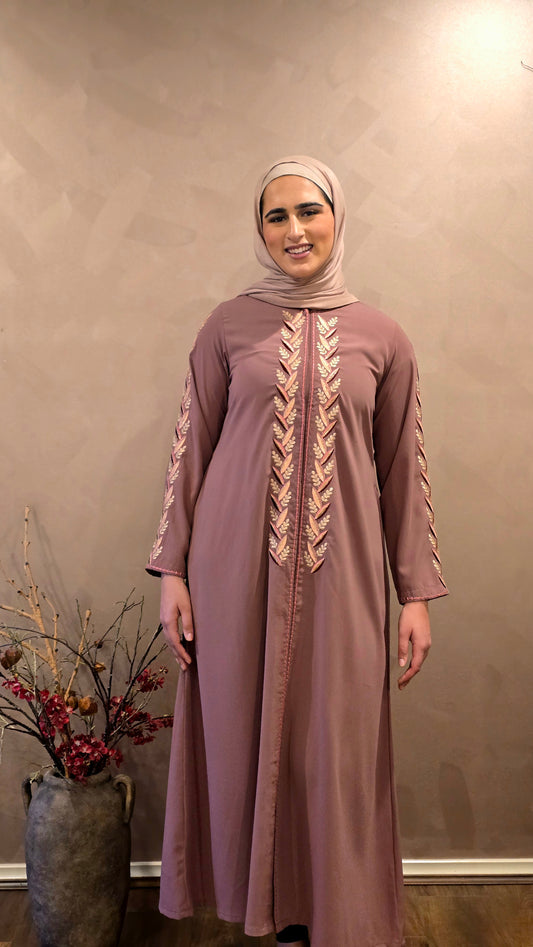 Blush Mirage Abaya