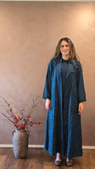 Embroidered Teal Set