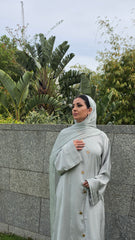 Mint Luxe Abaya