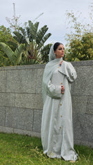 Mint Luxe Abaya
