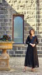 Midnight Black Sequin Party Dress