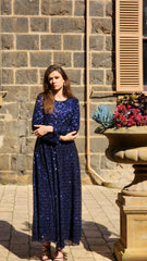 Blue Sequin Sparkle Dress