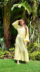 Yellow Tea Rose Dress