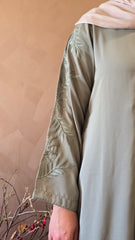 Sage Bloom Abaya