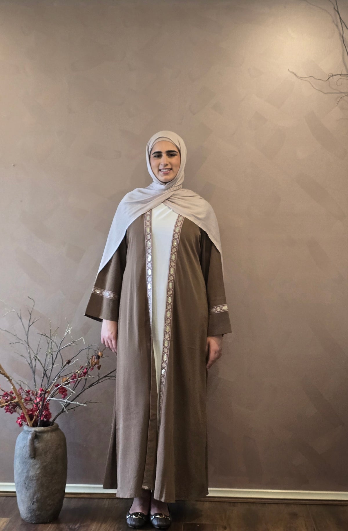 Oak Bloom Abaya