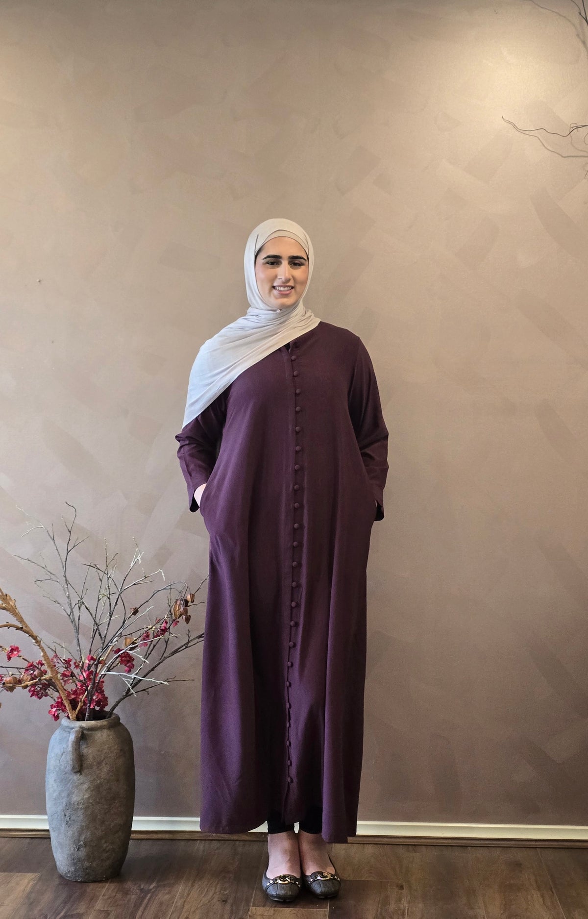 Mulberry Veil Abaya