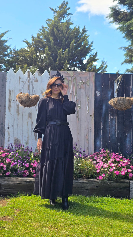 Black Tiered Maxi - Classic Edition