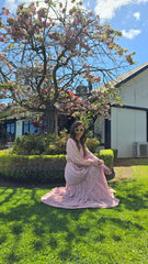 Blush Garden Maxi Dress