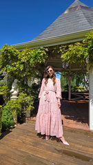 Blush Garden Maxi Dress