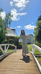 Sage Bloom Maxi Dress