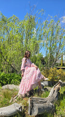 Petal Reverie Maxi Dress