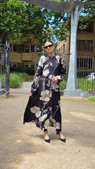 Midnight Bloom Maxi Dress