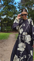 Midnight Bloom Maxi Dress