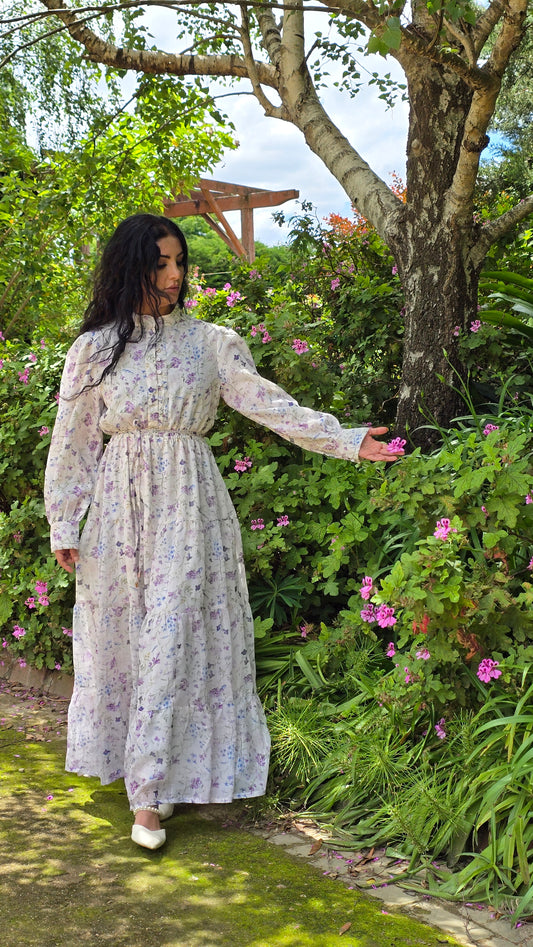 White Orchid Bloom Dress