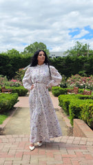 White Orchid Bloom Dress