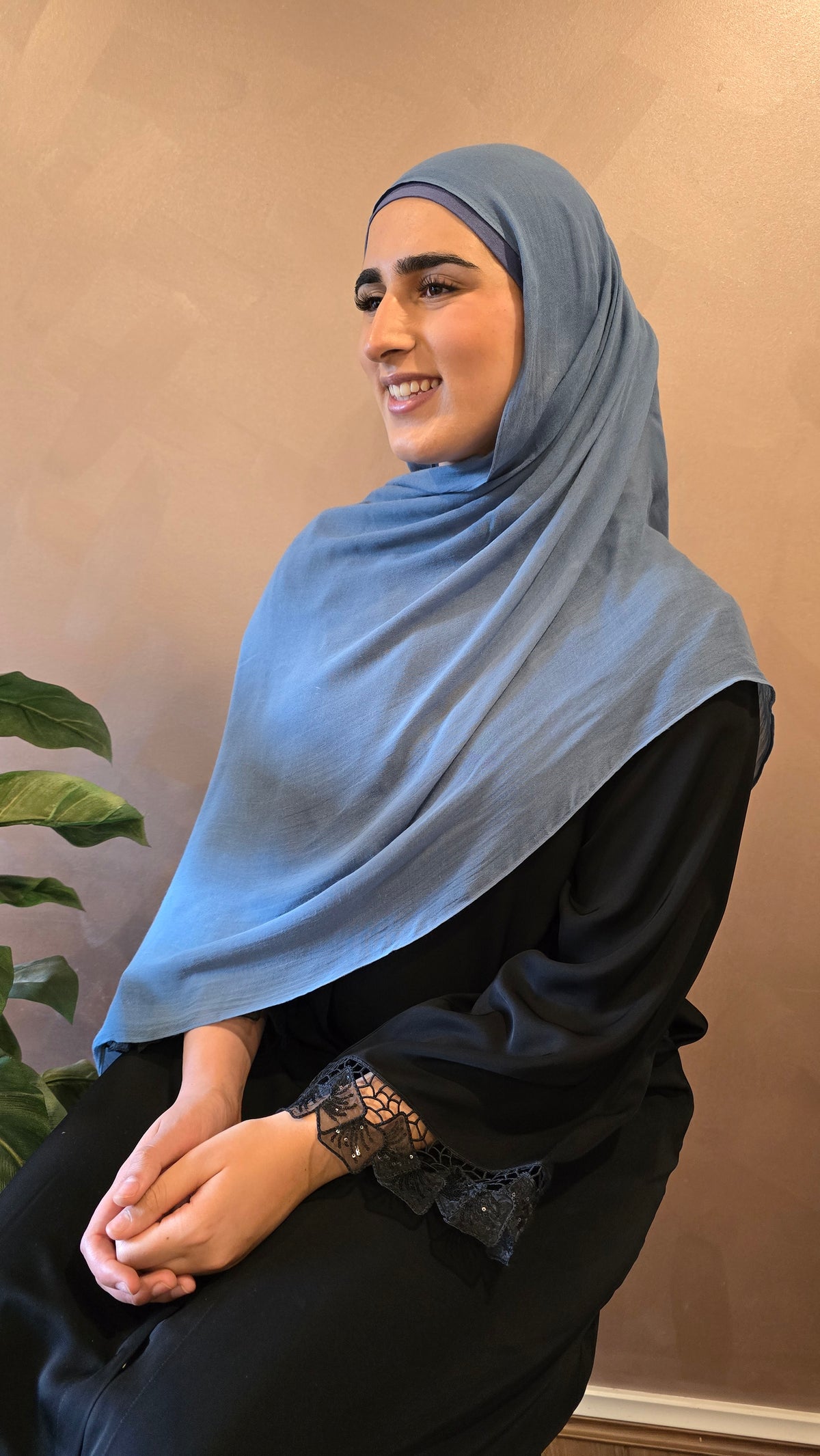 Denim Modal Hijab