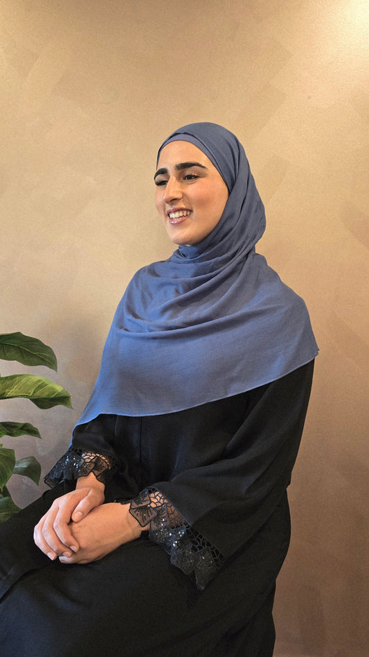 Indigo Blue Modal Hijab