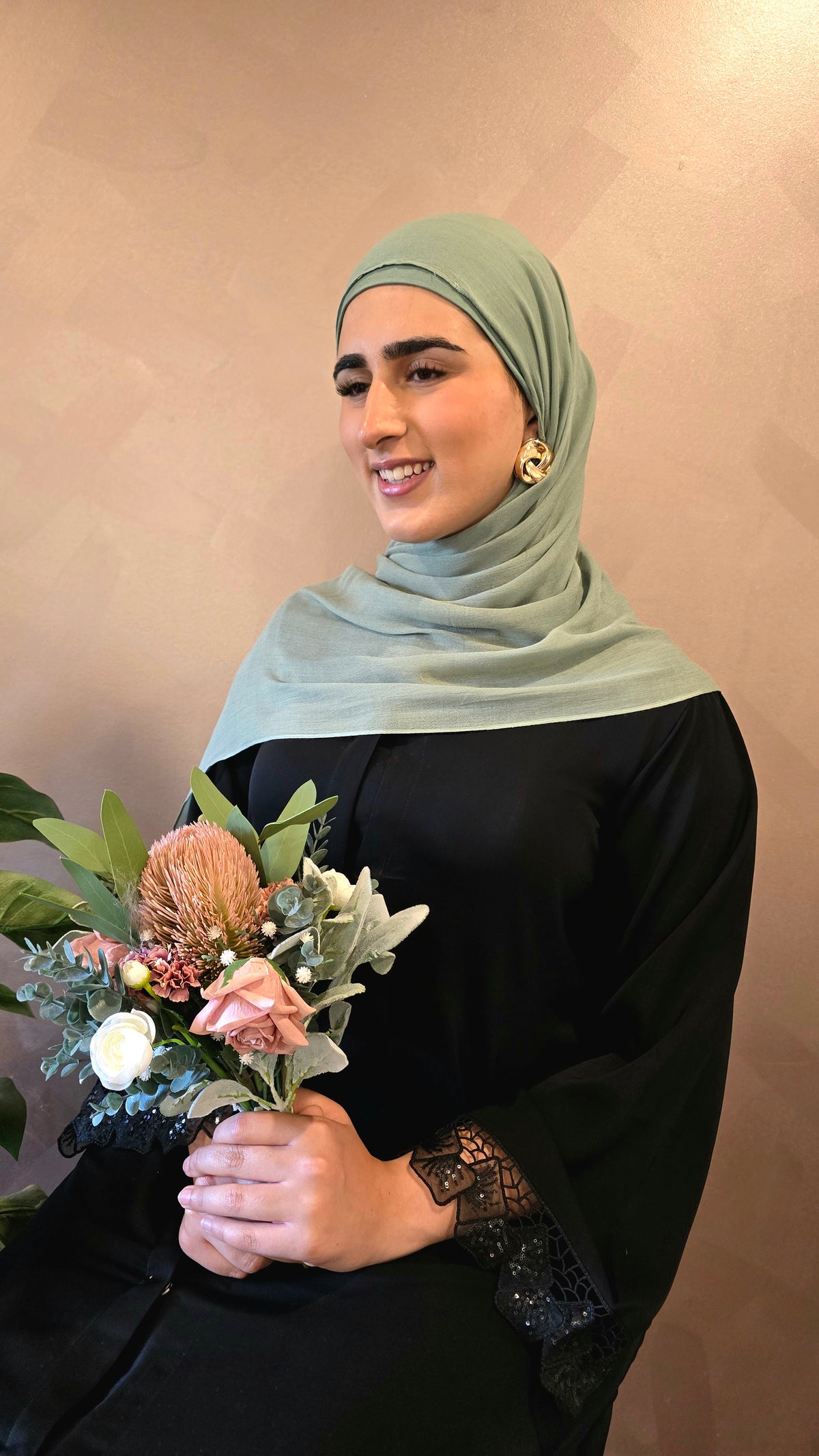 Light Green Modal Hijab