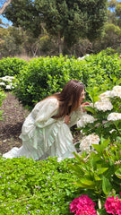 Ethereal Pearl Tiered Cascade Dress