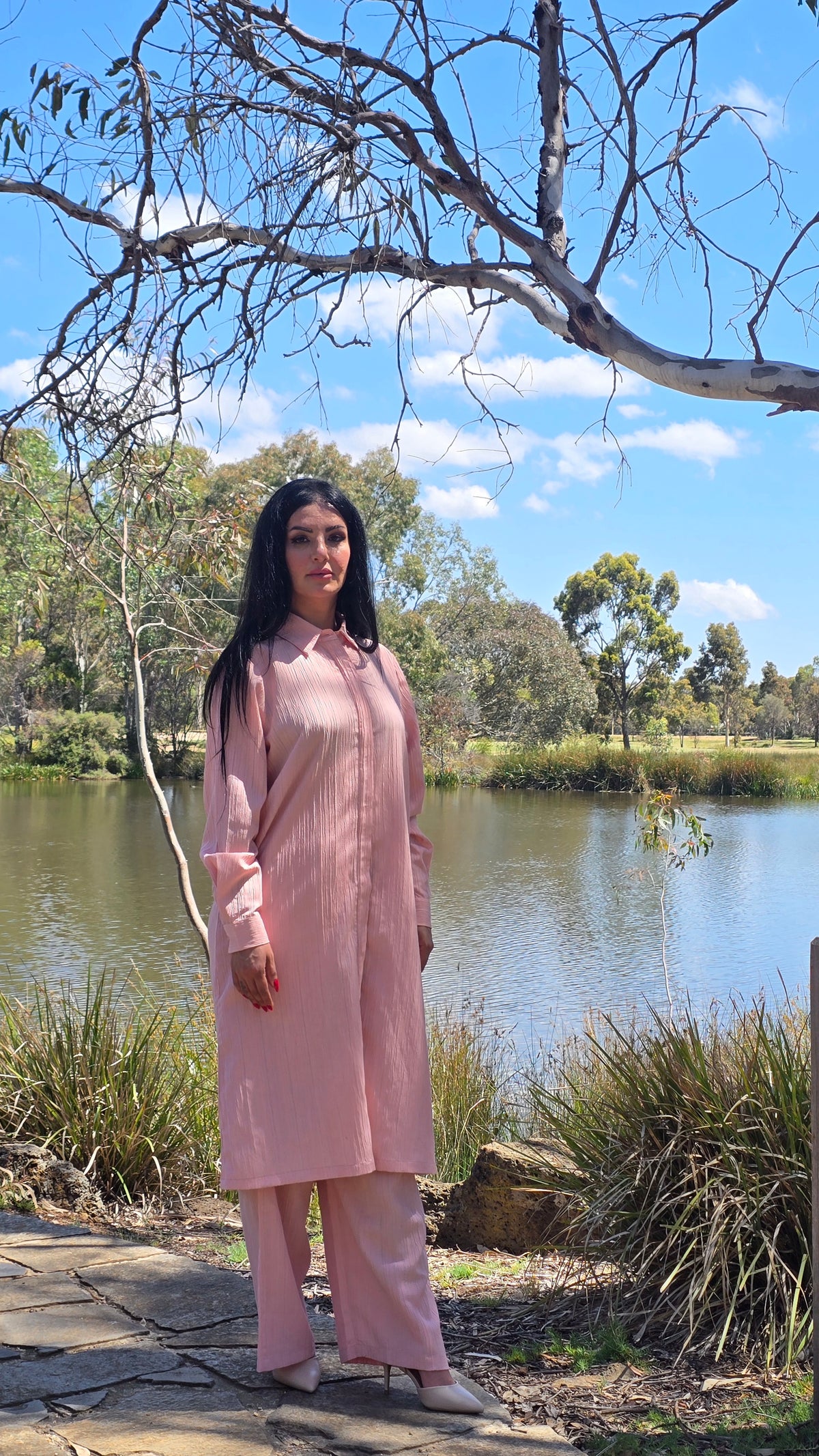 Powder Pink Coord Set