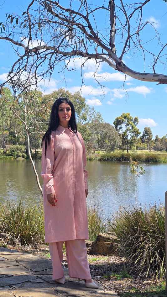 Powder Pink Coord Set