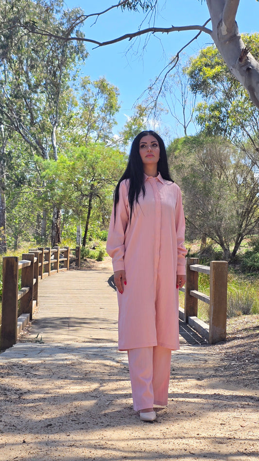 Powder Pink Coord Set