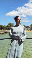 Sea Moss Serenity Abaya