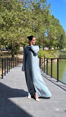 Sea Moss Serenity Abaya