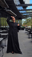 Noir Majesty Couture Abaya