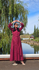 Rose Whisper Regency Lace Dress