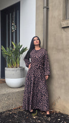 Polka Grace Tiered Dress