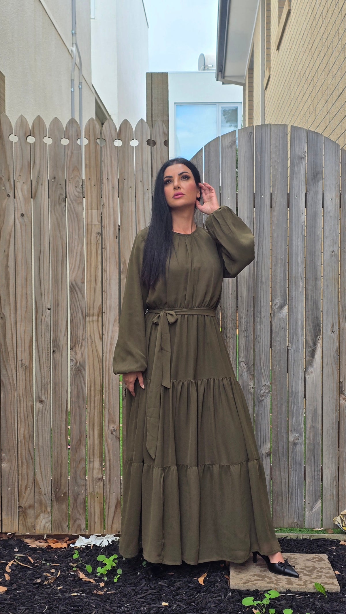 Olive Grace Tiered Dress