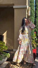 Floral Grace Tiered Dress