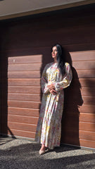 Floral Grace Tiered Dress