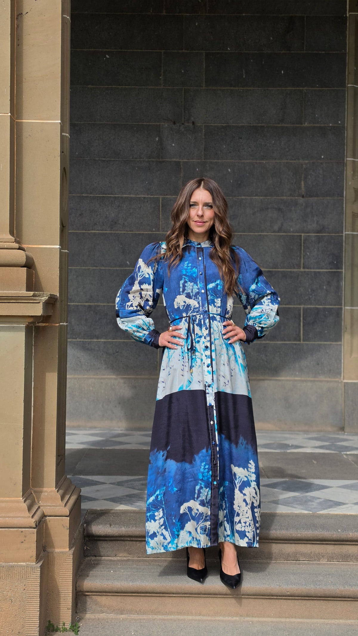The Midnight Azure Dress