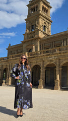 The Noir Botanica Dress