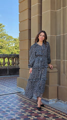 The Twilight Print Maxi