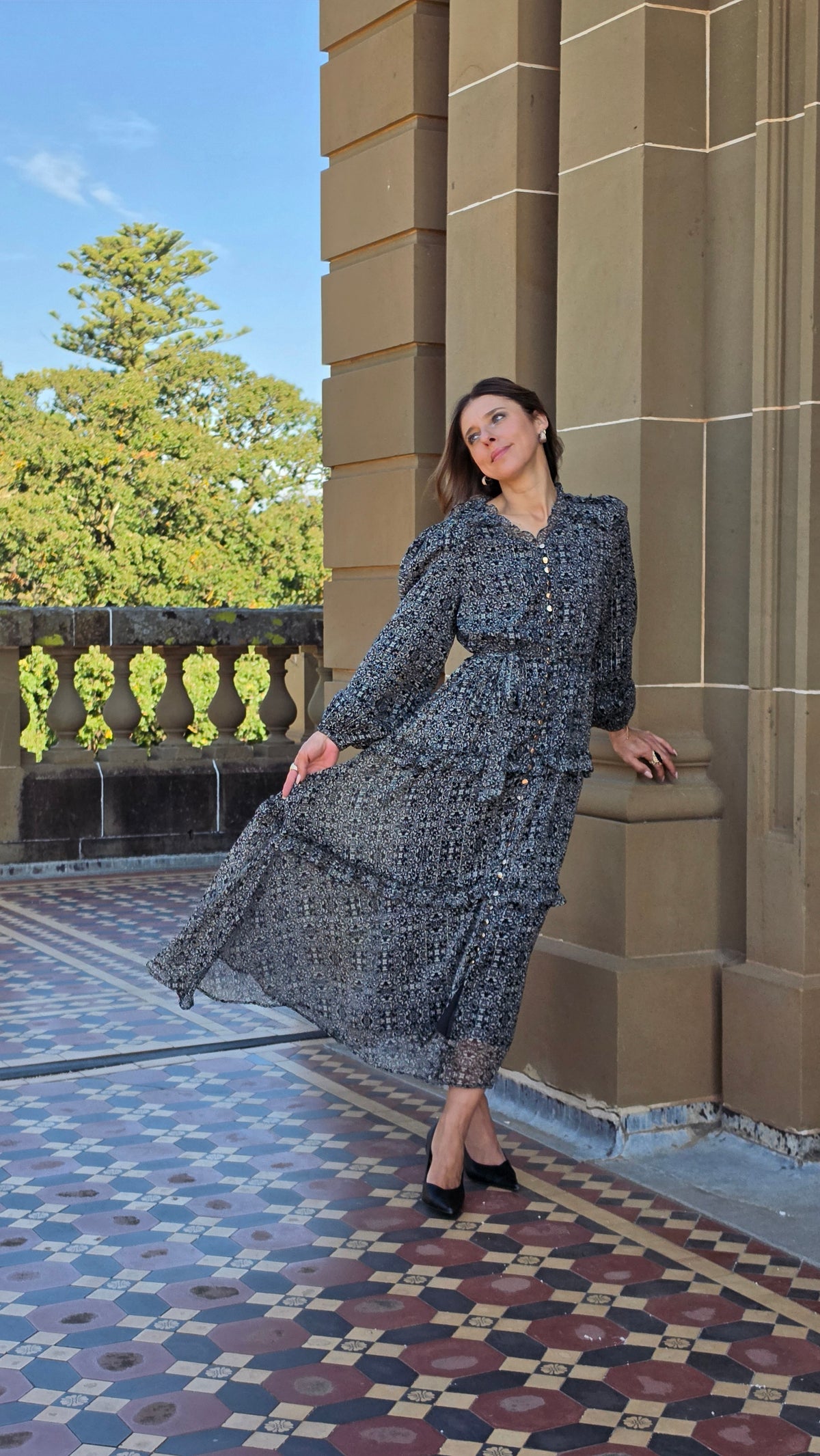 The Twilight Print Maxi