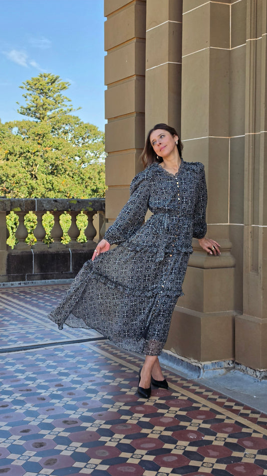 The Twilight Print Maxi