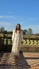Ivory Gold Luxe Maxi
