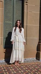 Ivory Gold Luxe Maxi