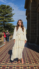 Ivory Gold Luxe Maxi