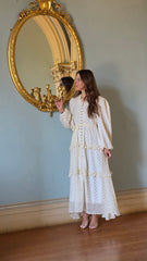 Ivory Gold Luxe Maxi