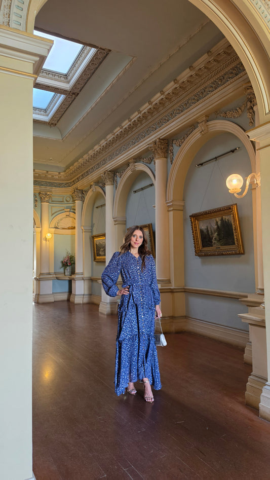 Sapphire Gold Luxe Maxi